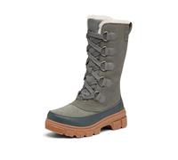 Sorel women's Tivoli V Tall Waterproof Snow Boot, Quarry/Grill, 7.5 UK