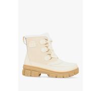 SOREL Women's Torino V Waterproof Honey White Sea Salt Snow Boots C
