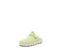 Sorel Women's Viibe Clog Slip-Ons, Luminous Lime, Honey White, 5.5 UK