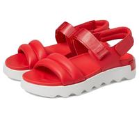 Sorel Women's Viibe Sandals, Red Glo, White, 5.5 UK