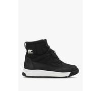 SOREL Womens Whitney III Mid Black Sea Salt Waterproof Ankle Boo