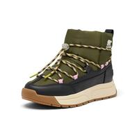 Sorel Women's Whitney III Slip-ON WP Fashion Boot, Utility Green, Black, 4.5 UK