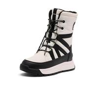 Sorel Women's Whitney III Tall WP Fashion Boot, Sea Salt, Black, 6 UK