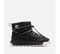 Winter boot Sorel WHITNEY III SLIP-ON WP (ON WP-Black, Sea Salt) Women