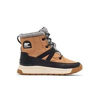 SOREL Women's WHITNEY Waterproof Mid Height Snow Boot, Beige, Size 4, Women Beige