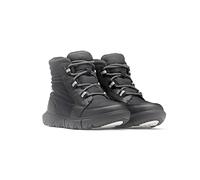 SOREL Explorer II Carnival Sport Black Winter Boots Size: 8, Colour: Black Suede