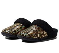 SOREL Youth Girls Nakiska Slide II Slipper - Black, Sea Salt - Size 4