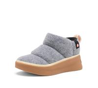 Sorel Youth Unisex Out N About 4 Mini Puffy, Casual Winter Boots, Chrome Grey, Gum 2, 4