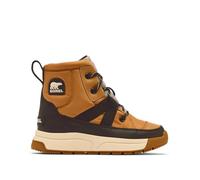 Sorel Youth Whitney III MID WP Fashion Boot, Tawny Buff, Black, 4 UK