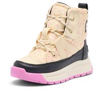 Sorel Youth Whitney III MID WP Fashion Boot, Honey White, Black, 3.5 UK