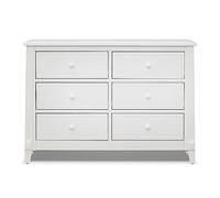 Sorelle Berkley Double Dresser, White