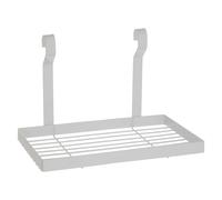 Sorello White Iron Single Shelf Storage Rack Interiors by Premier White One Size