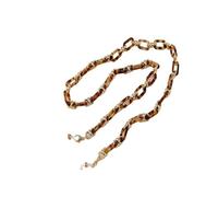 SOREZE Acrylic Button Chain Eyeglass Glasses Chain Women Anti-lost Mask Hanging Sunglasses Lanyards Hold Cord Strap Rope Necklace