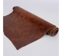 SOREZE Brown Real Grain Cowhide Leather Genuine Leather Soft Cow Calf Skin Leather Whole Spelt for Decorate