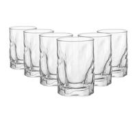Bormioli Rocco Sorgente Water Glasses - 300Ml - Pack Of 6