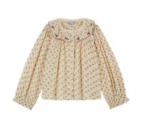 Sorgue blouse Embroidered collar Vanilla 4 years