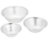 Sori Yanagi Strainer - 16cm ? 19cm ? 23cm Punching 3pcs 311330] (Japan Import) by Sori Yanagi