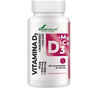 Soria Natural Vitamin D3+Mg 60 Sustained Release Tablets