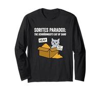 Sorites Paradox: The Schrodinger's Cat of Sand, Funny Long Sleeve T-Shirt