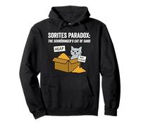 Sorites Paradox: The Schrodinger's Cat of Sand, funny Pullover Hoodie