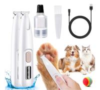 Sorixa Electric Dog Trimmer - Sorixa Cat Grooming Trimmer - USB Rechargeable Dog Paw Trimmer for Dogs with Precision Trimming | Ergonomic & Quiet Dog Nail Trimmer for All Breeds (2 p[cs)