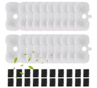 SORON 20 Packs Filter Replacement Compatible with PETLIBRO Cat Water Fountain PLWF005/PLWF105/PLWF115/PLWF106/PLWF116/PLWF305, Upgrade Replacement Filters Fit Pet libro Water Fountain, Easy to Install