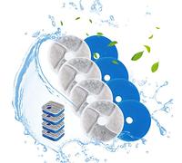 SORON Cat Water Fountain Filters, 5 Packs Replacement Filters for Automatic Pet Fountain, 4.13inch Filters for Cat Water Fountain