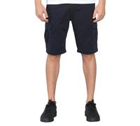 Soroor Mens Cargo Shorts, 100% Cotton Relaxed Fit Men's Shorts, Breathable for Outdoor, Hiking, Work | Tactical Combat Cargo Short with Pockets | Navy - 32W