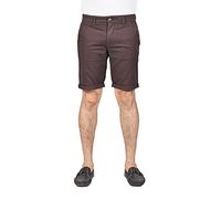 Soroor Slim Fit Chino Mens Shorts, Stylish Men's Shorts with Premium Stretch Cotton, Breathable and Versatile Smart Casual Men Chino | Brown - 32W