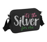 Sorority Inspired Gift 25 Years of Sisterhood Gift It's The Silver for Me Silver Star Sorority Sister Crossbody Bag, Silver for Me Hkb, Multifunctional