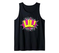 Sorority Lil! Sister Action Word Comic Book Style Pop Art Tank Top