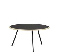 Soround Coffee Table Black Laminate Ø75 H40.5