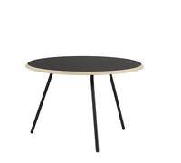 Soround Coffee Table Black Laminate Ø75 H49