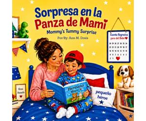 Sorpresa en la Panza de Mami - Mommy’s Tummy Surprise: BILINGUAL SPANISH ENGLISH libro ilustrado para niños 1-8 años que esperan un nuevo hermanito, ... Expecting a New Baby Sibling Big Brother