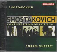 Sorrel Quartet – Shostakovich: Complete String Quartets, Vol. 1 – NAXOS