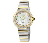 Sorrento Diamond ,316L Stainless Steel Case, White MOP Dial, Swiss Quartz Watch GV2 Multi One Size
