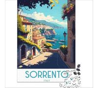 Sorrento Italy jigsaw puzzle1000 pieces | relaxing break from studying for students a fun way to unwind and take some time away from your books38x52cm