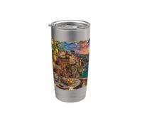 Sorrento Represented artistically by #LeoPepeDesign, Stainless Steel Insulated Tumbler