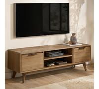 Sorrento TV Unit - 2 Door - 149cm - Medium - Chevron - Elm Wood