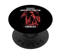 Sorrowful Melancholia Sadness (Grief Statement & Graphic) PopSockets Adhesive PopGrip