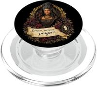 Sorrows, Sorrows… Prayers, Gothic Mourning Queen PopSockets PopGrip for MagSafe