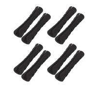 Sorrowso 8Pcs Bike Cable Protector, Rubber, Black, Sets, Protectors, Physical Items, 8pcs, Anti-Friction, Bike Shifting & Brake Cable Protection, Frame Scratch Prevention