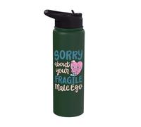 Sorry About Your Fragile Male Ego Stainless Steel Insulated Water Bottle