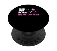 Sorry Band We Stole The Spotlight Again Color Guard Flag PopSockets Adhesive PopGrip