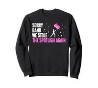 Sorry Band We Stole The Spotlight Again Color Guard Flag Sweatshirt