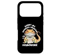 Sorry Bearded Dragon Ate Homework Escape Plan Beardie Saying Case for iPhone 17 Pro