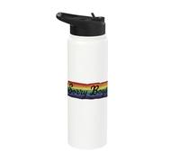 Sorry Boys Rainbow Pride Expression Stainless Steel Insulated Water Bottle