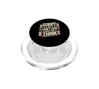 Sorry, But I Don't Care What You Think Sassy Mood PopSockets PopGrip for MagSafe