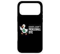 Sorry,can’t Pickleball Bye duck funny player bird joke quote Case for iPhone 17 Pro Max
