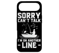 Sorry Can’t Talk I’m on Another Line - Fishing Humor Art Case for iPhone Air